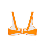 Balconette U-Front Bikini Top in Orange Elrstyle