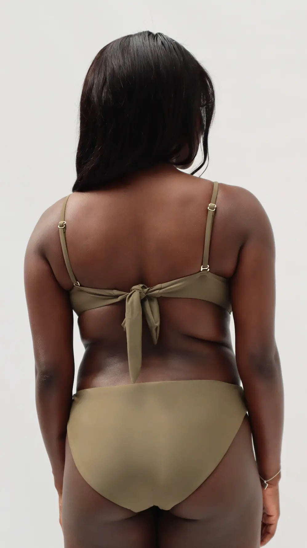 Hipster/Low-Rise Full-Coverage Bikini Bottoms - Smoky Quartz Elrstyle