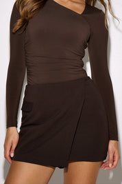Tailored High Waisted ‘Kelly’ Skort