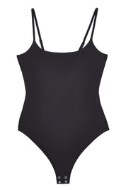 Strappy Cami 'Sonny' Adjustable Bodysuit - Black Elrstyle