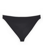 Contrast Trim Hipster/Low-Rise Full-Coverage Bikini Bottoms Elrstyle