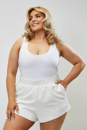 High Waisted Signature Jogger Sweat Shorts Elrstyle