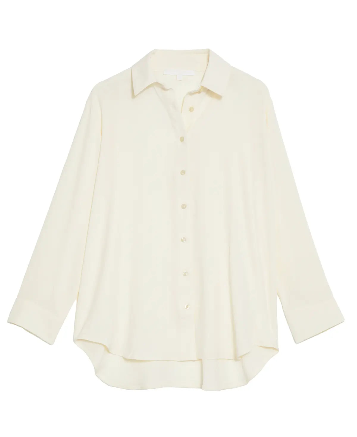 Oversized Button-Up Women’s ‘Chloe’ Shirt - Coconut RELR