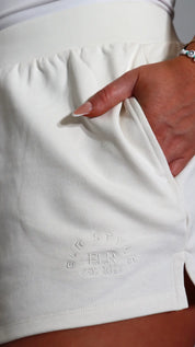 High Waisted Signature Jogger Sweat Shorts Elrstyle